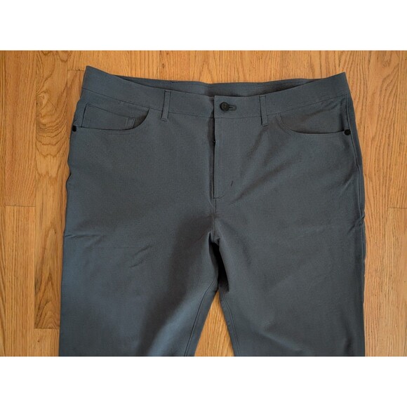 Public Rec Dealmaker Chino 5 Pocket Pants Workday Golf Mens Size 38 x 34 Gray - Picture 3 of 12